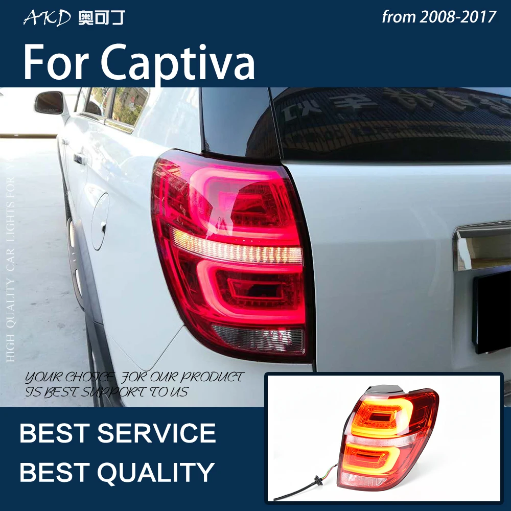 

Car Lights For Captiva 2008-2017 LED Auto Taillight Assembly Upgrade Dynamic Signal Lamp Highlight Backlight Tool Accessories