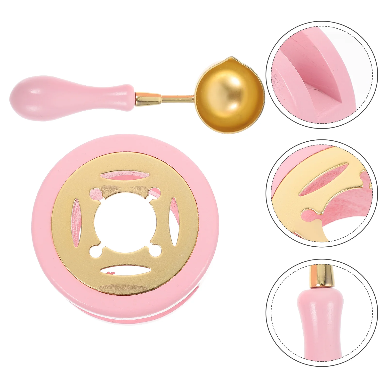 

Hollow-out Wax Melter Metal Spoons Versatile Melting Supply Sealing Furnace Household Sealer