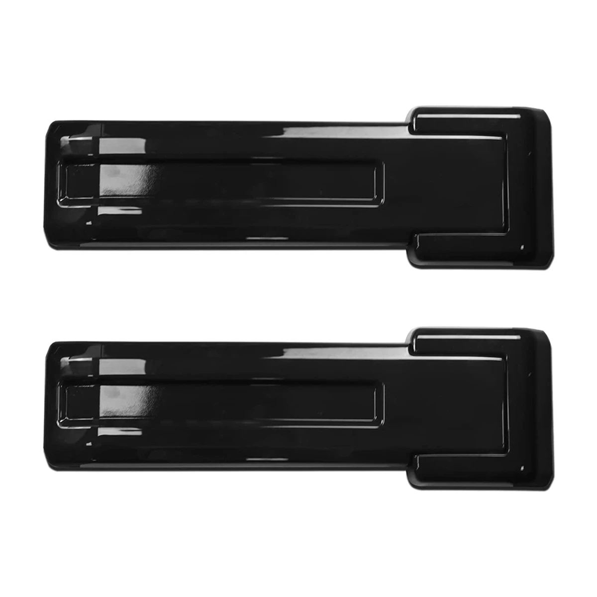 

Tailgate Hinge Cover Spare Tire Rear Door Bracket Trim Cover Interior Accessories for Jeep Wrangler JK 2007-2017 ,Black