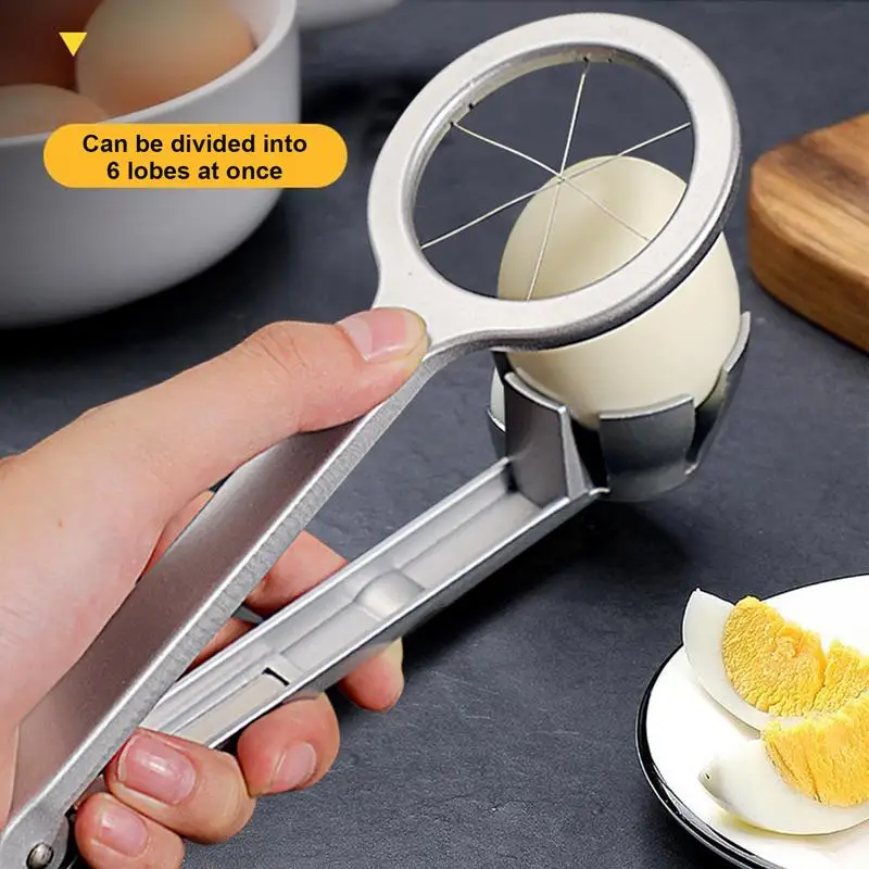 

Нож для яиц из нержавеющей стали, нож для яиц, нож для яиц с ручкой, посудомоечная машина для твердых яиц, многофункциональный портативный консервированный