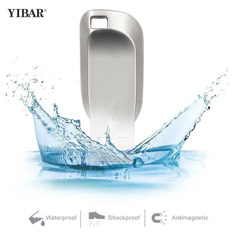 

High Speed USB 3.0 2TB Metal Pen Drive 1TB Usb Flash Drives Silver Pendrive Waterproof TYPE-C Memoria Usb Flash Disk