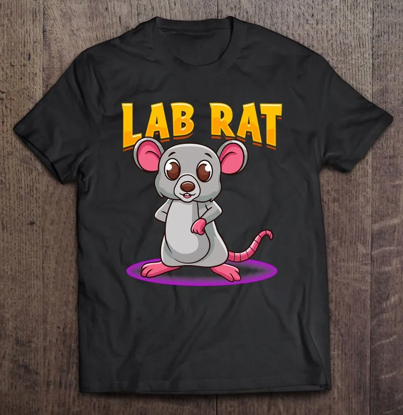 

Футболка мужская с надписью «Lab Rat Future»
