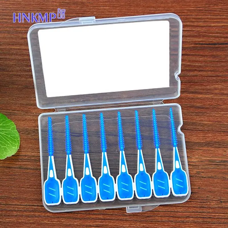 

16Pcs/lot Orthodontic Brush Interdental Brush Dental Rubber Interdental Cleaning Brushes Oral Care Toothbrush