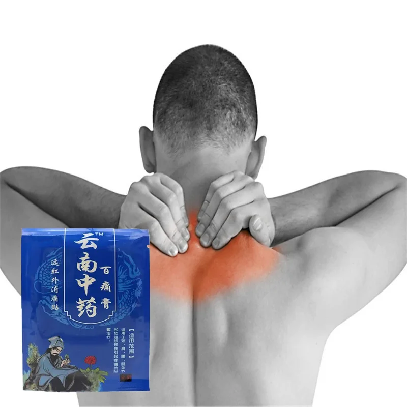 

Нагревательные Китайские лечебные Пластыри для снятия боли в суставах, дикий нотоженьшень для ног, шеи, спины, тела, расслабляющий массаж, обезболивающий пла