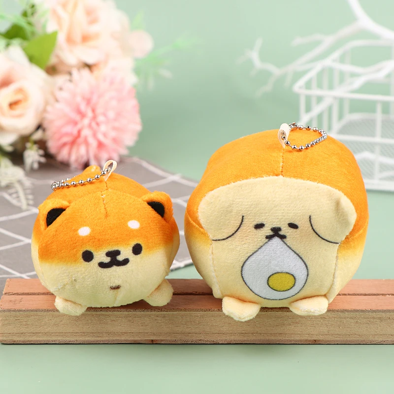 

Милая собака, плюшевая игрушка, мультяшное животное, подвеска, мягкая кукла, брелок для автомобиля, сумки, Декор, детский подарок