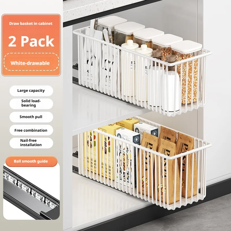 

Выдвижной органайзер для кухни из углеродистой стали