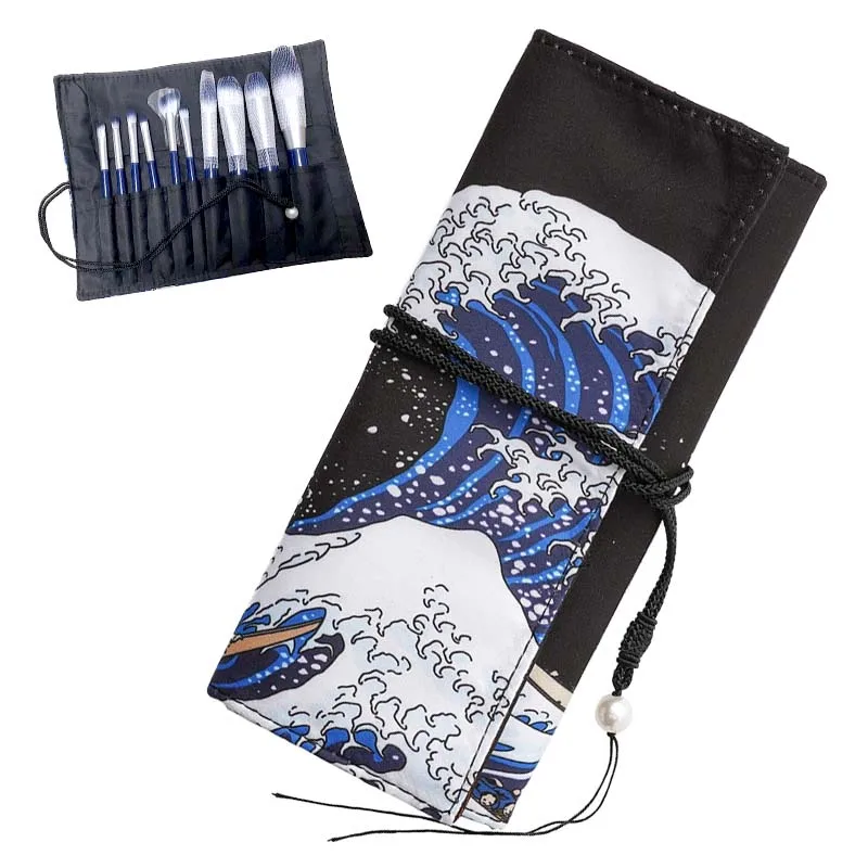 Портативный Держатель Для Кистей Макияжа Органайзер Klina Косметический Чехол