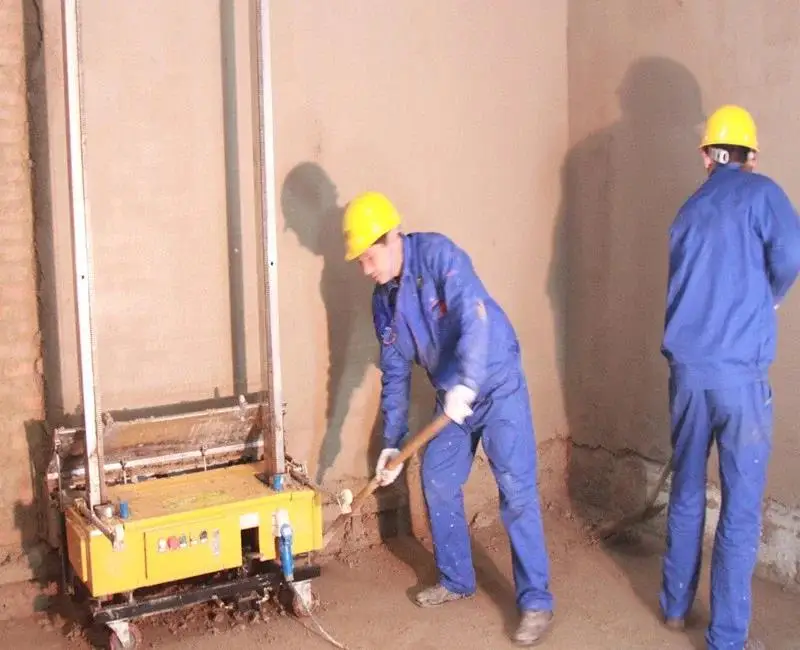 YG Цементный раствор Бетонный внутренний настенный станок Автоматическая машина