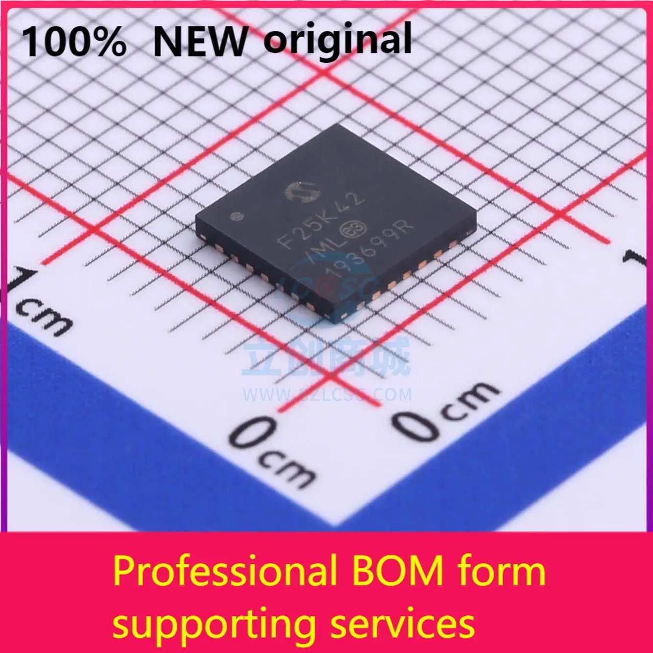 

PIC18F25K42-I/ML PIC18F25K42-I/MLNew original IC chip 100% original