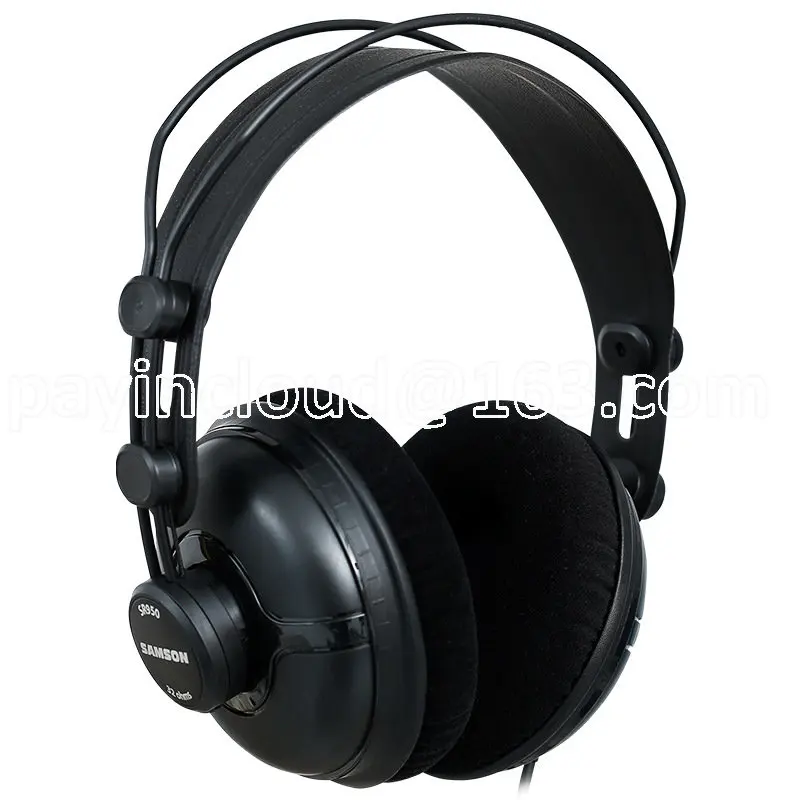

SR950 Fully Enclosed Over-the-top Suede Earmuffs Singing Recording Headphones