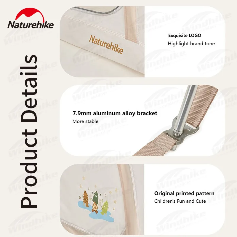 Naturehike игровая палатка детская пляжная сверхлегкая 1 5 кг 68D 210T полиэстер