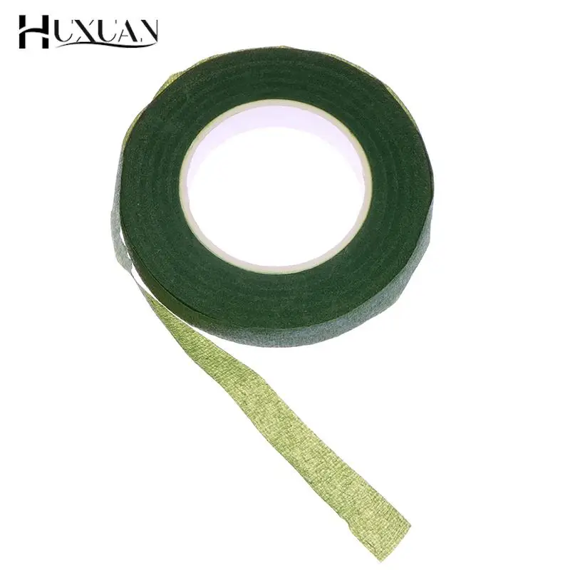 

30M Self-adhesive Green Paper Tape Grafting Film Floral Stem Garland Wreaths DIY