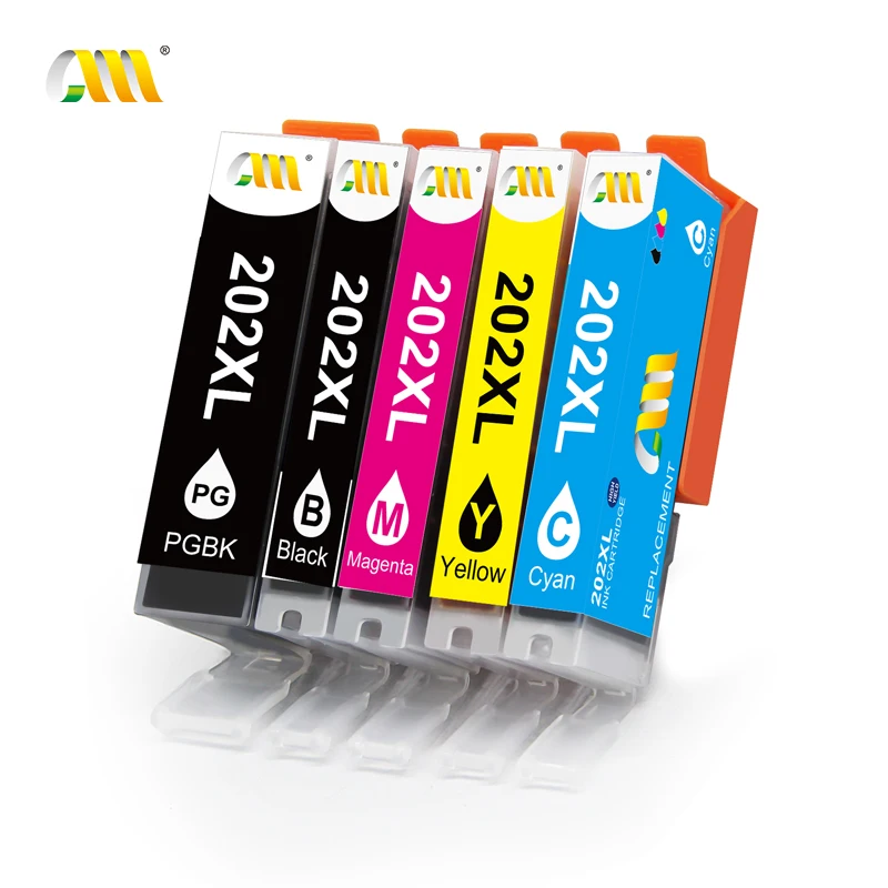 

Чернильный картридж CMCMCM совместимый с 202 202XL для EPSON, экспрессии, зеркальная фотография, фотографический принтер