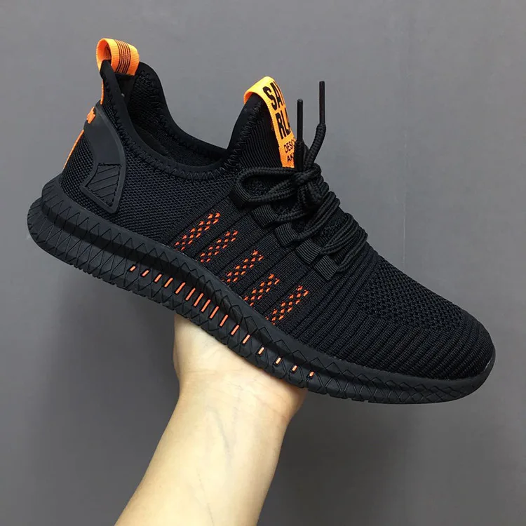 

Fashion Men Sneakers Mesh Casual Shoes Lac-up Mens Shoes Lightweight Vulcanize Shoes Walking Sneakers Zapatillas Hombre mn