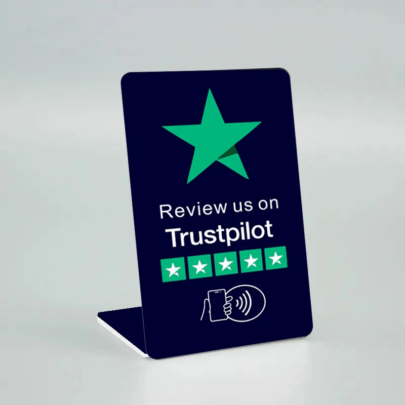 Подставка Trustpilot NFC для Google Review Instagram WhatsApp Social Mediiea APP
