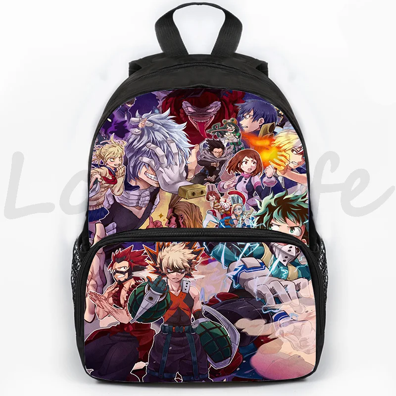 

My Hero Academia Backpack for Teenager Boys Girls Kids No Hero Academia Anime Daypack School Bags Children Cartoon Bookbag Gifts