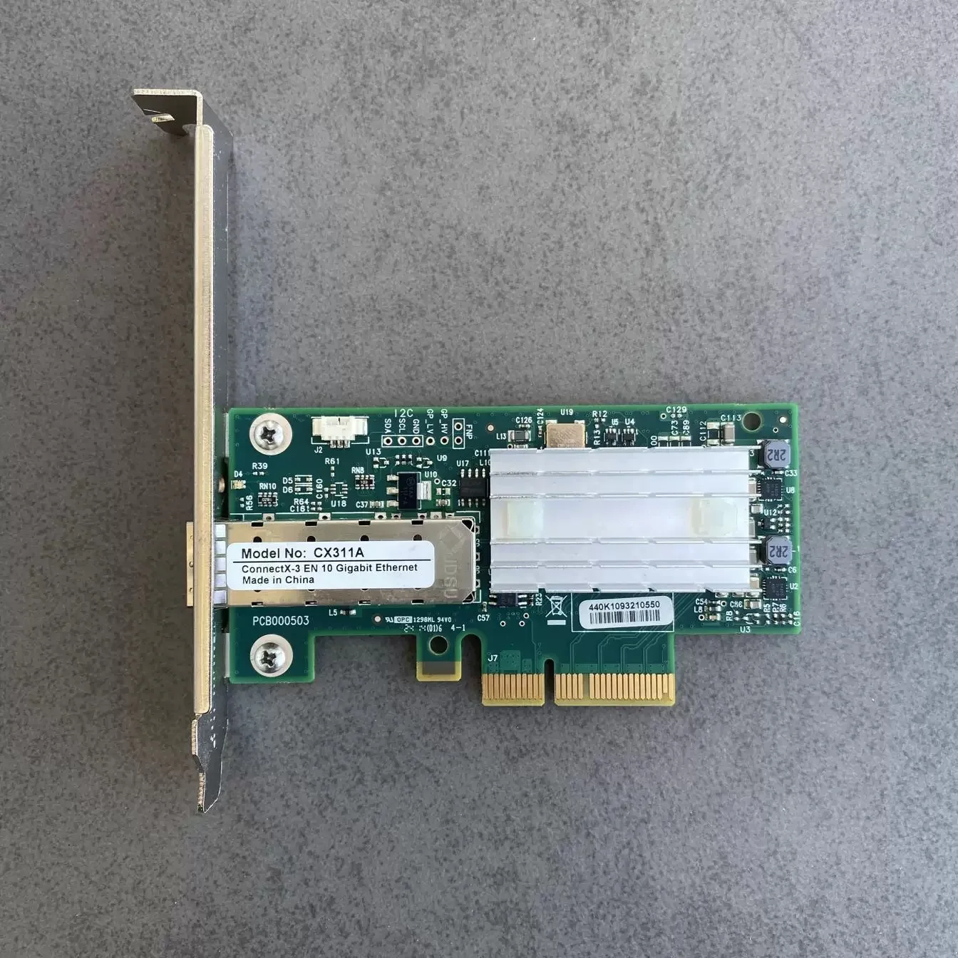 Mellano MCX311A-XCAT CX311A ConnectX-3 Однопортовый СЕТЕВОЙ АДАПТЕР КАРТА ETHERNET |