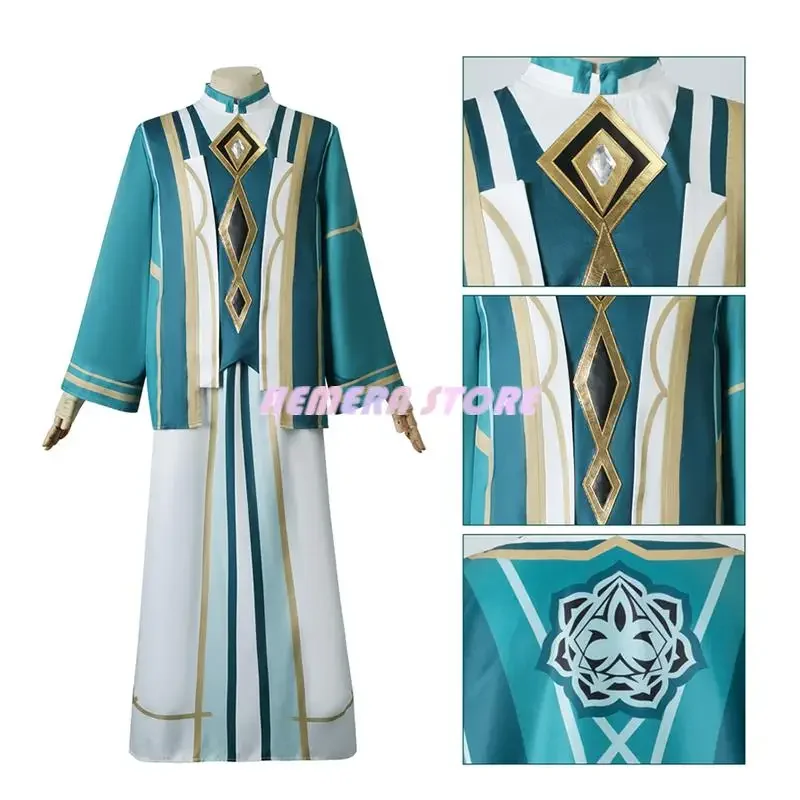 Genshin Sumeru Akademiya Косплей Костюм Униформа Хэллоуин Карнавальная шляпа Impact Six Darshans