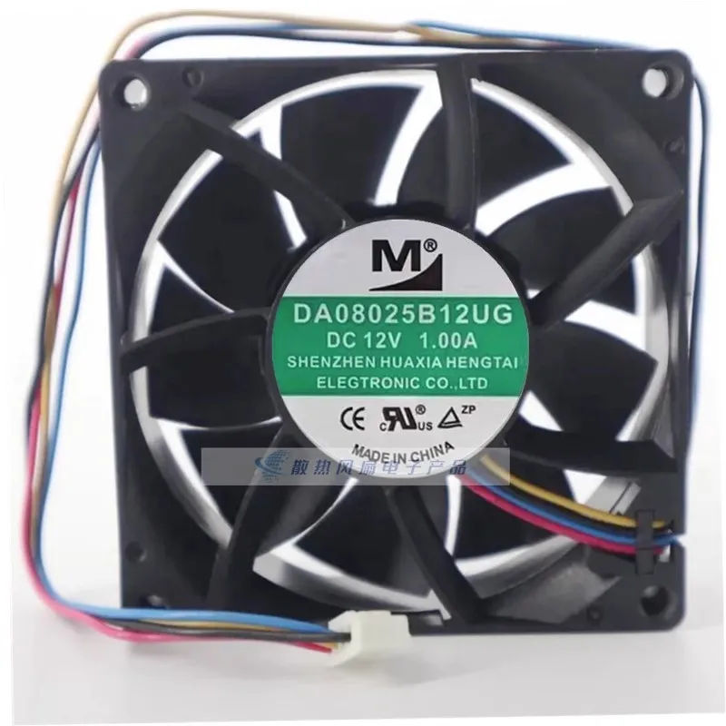 Новый вентилятор кулера для процессора DA08025B12UG 12V 1.0A, охлаждающий вентилятор 8025 80*80*25 мм
