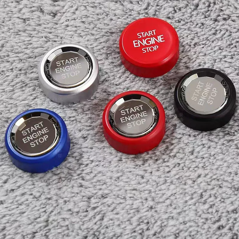 

Кнопка запуска двигателя автомобиля, замена крышки, стоп-выключатель, аксессуары, автомобильный декор для VW Golf CC Touareg Tiguan Magotan Bora POLO Passat