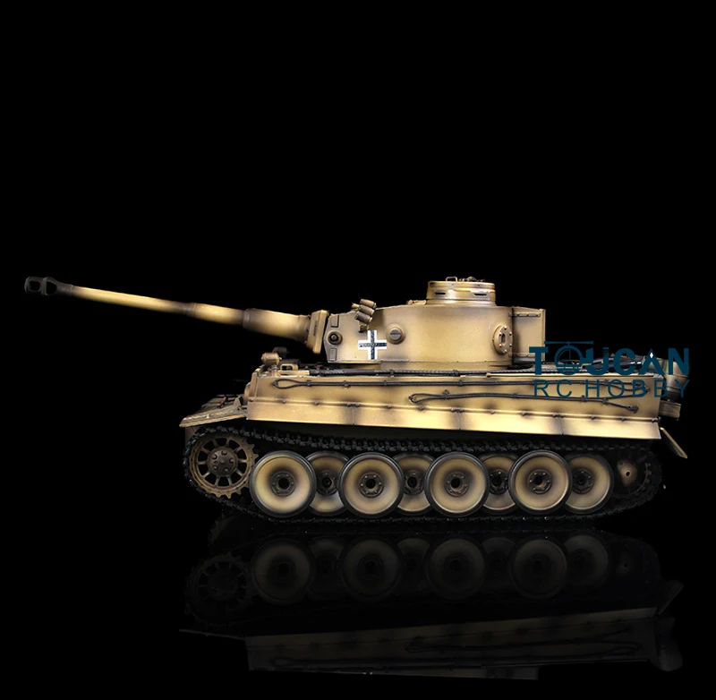 

Toys Adults Gifts 1/16 HENG LONG 7.0 Plastic German Tiger I Barrel Recoil Remote Control RC Tank Toucan 3818 TH17260-SMT8