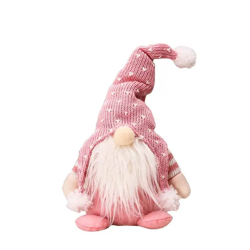 

Набивные рождественские гномы, рождественские набивные шведские гномы ниссе с вязаной шапкой, хорошо сшитые рождественские украшения для ...