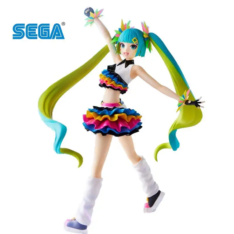 

Pre-sale Sega Figurizm Action Figure Hatsune Miku Catch Wave Hatsune Original Genuine Anime Figure Model Child Collectible Toys
