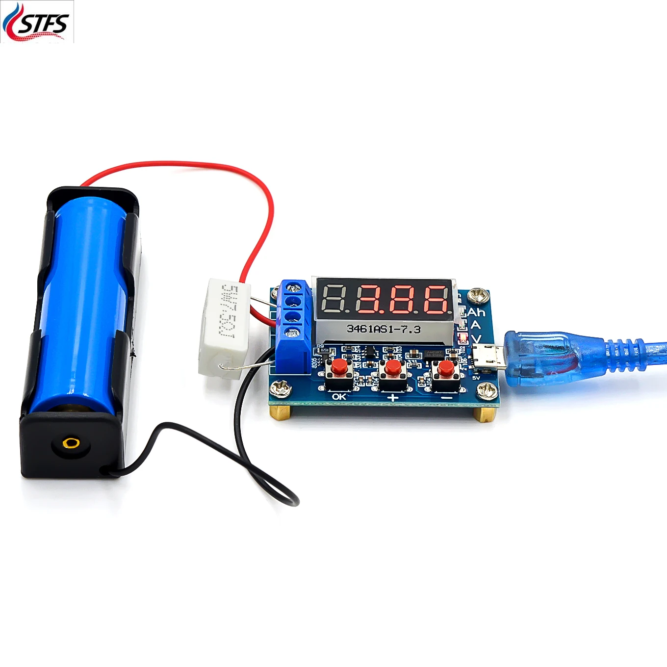 Тестер емкости аккумуляторов HW-586