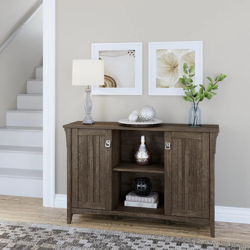 

Bush Furniture Salinas Accent Storage Cabinet with Doors living room cabinets storage cabinet