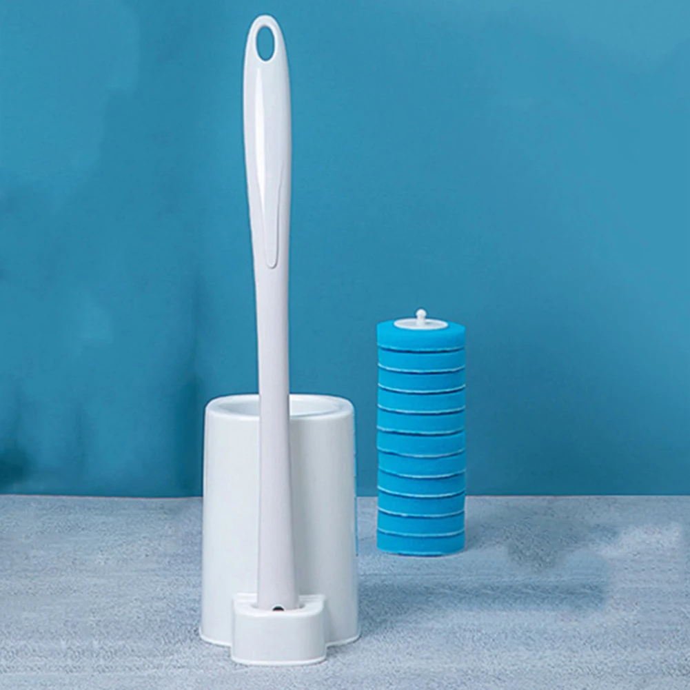 

Набор чистящих щеток со встроенным держателем, сменными головками и эргономичной ручкой-товары для уборки дома