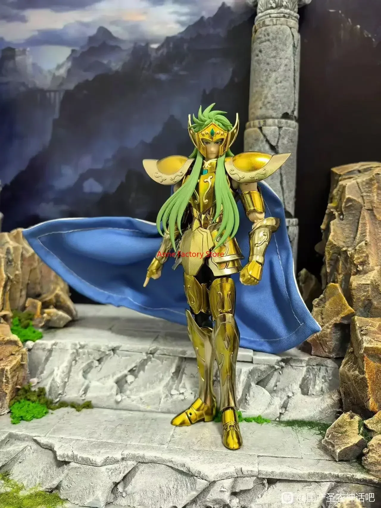 Фото В наличии: Фигурка JM.MST Saint Seiya Myth Cloth EX Aquarius Degel Gold Lost Canvas/LC Knights of the Zodiac №4