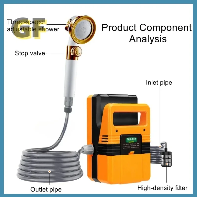 Электрический душ для купания на открытом воздухе бог общежитие колледжа