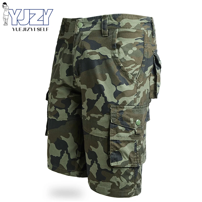 

Men Cargo Shorts Brand 2022 Summer Cotton Fashion Causal Shorts Military Breathable High Quality Large Size Clothing Shorts Men