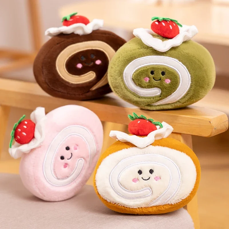 Мягкий торт Plushie клубника фрукты конфеты милый крем для лица закуска оформление
