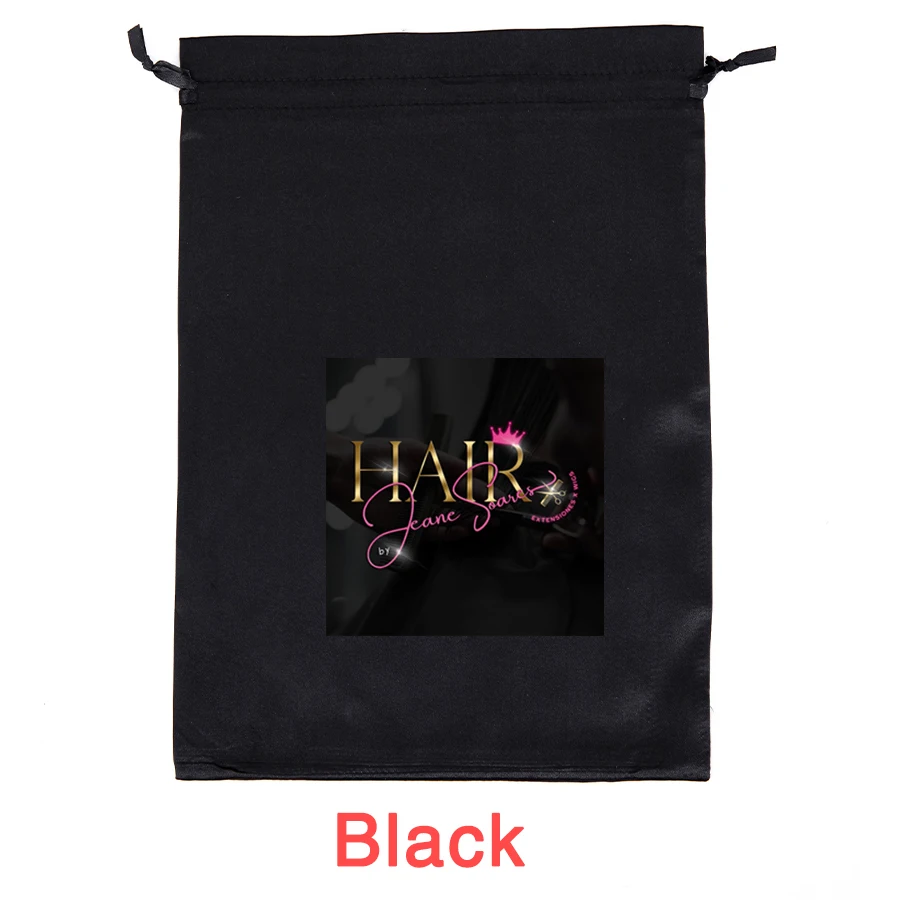 Satin Storage Bags Custom Logo Hairs Bags