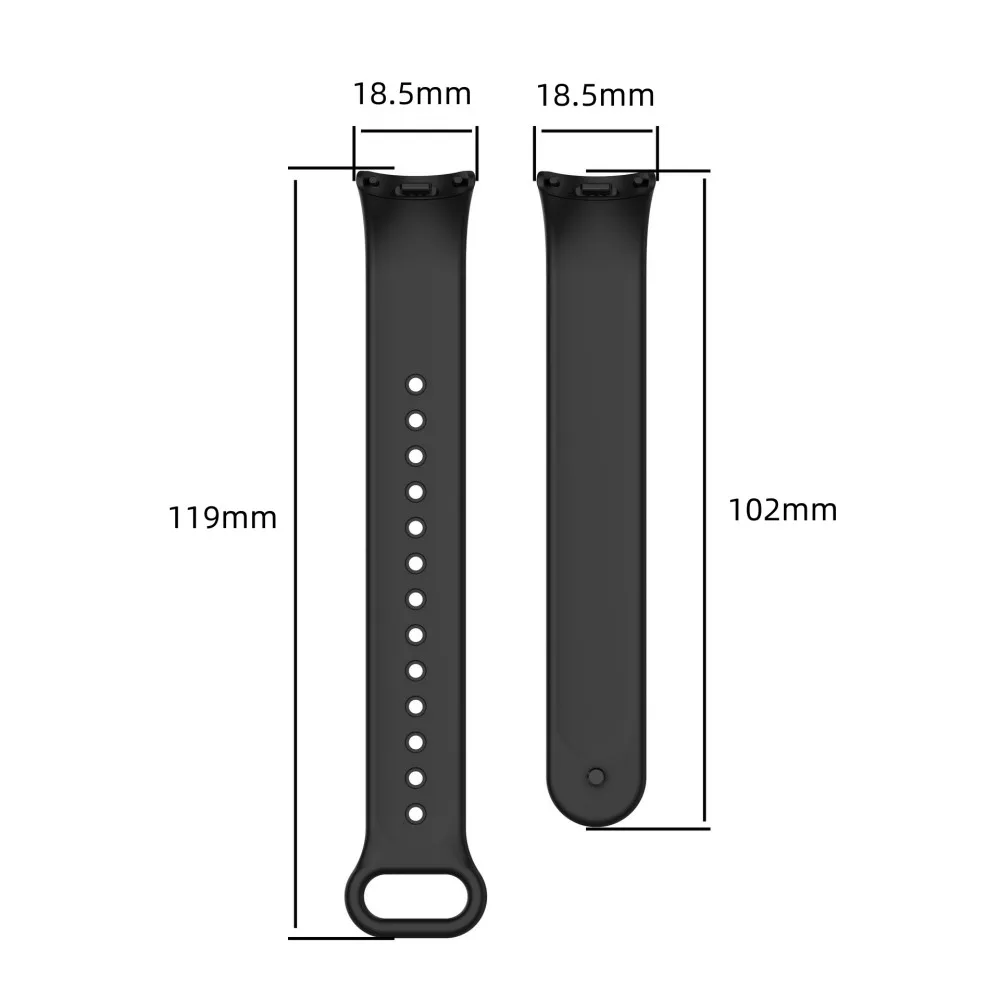 2023 NEW Sport Strap For Xiaomi Mi Band 8 Smart Watch Accessories Wristband miband 8 NFC Bracelet Watchband MiBand 8 straps