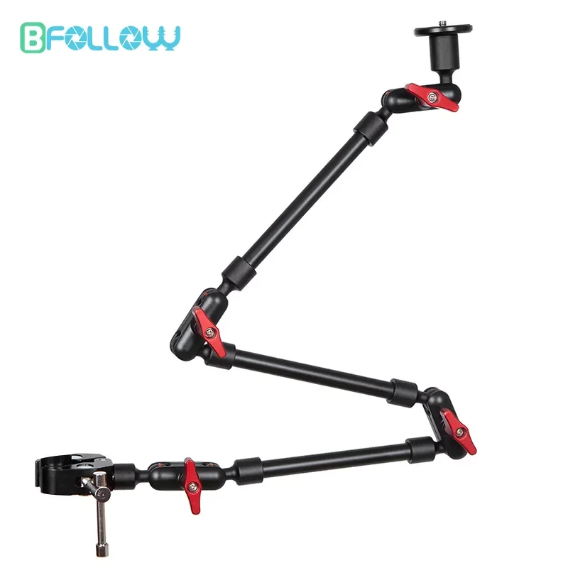 

BFOLLOW Magic Friction Arm 32" Bracket for Smartphone Camcorder Action Camera Gopro Clamp Wall Mount Tablet Webcam Studio