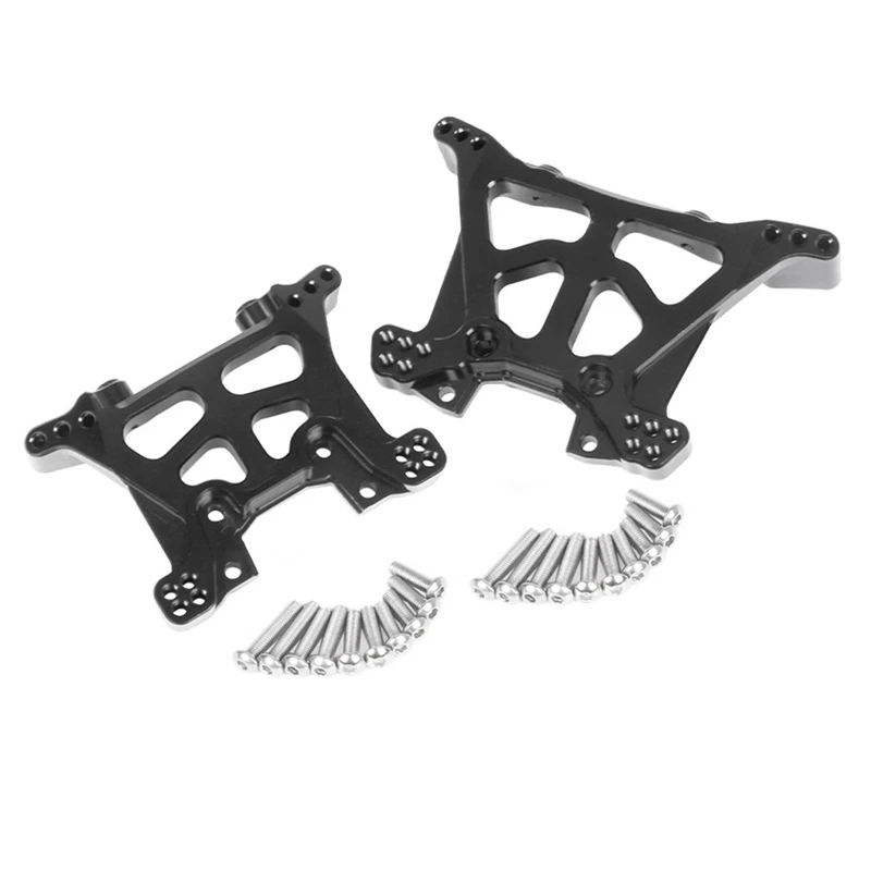 Металлическая передняя амортизационная башня для Traxxas 110 Slash 4X4 6838 6839 нержавеющий полноприводный Радиоуправляемый автомобиль, обновленные детали (art.: 3920bfcb033cd) - 3920bfcb033cd