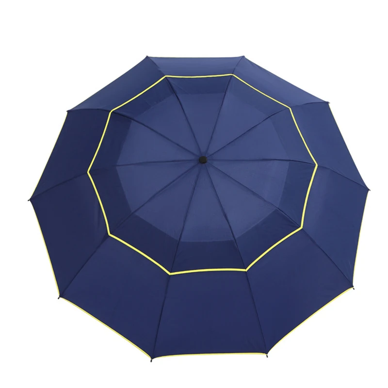 

Большой зонтик высокого качества Ветрозащитный Двойной тканевый прочный семейный развлекательный открытый зонтик непромокаемый солнцезащитный большой зонтик