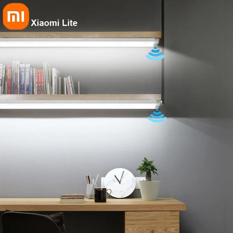

Xiaomi Night Light With Motion Sensor Rechargeable Strip Lights Wireless Led Kitchen Cabinet Bedside Table Lamp Decor Bedroom