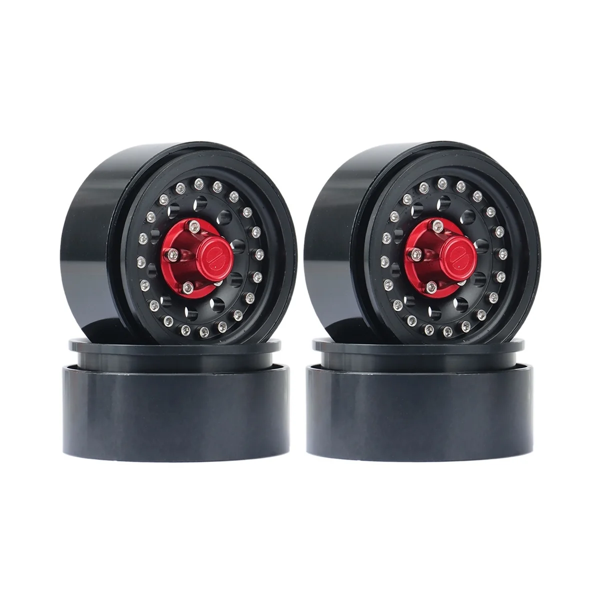 

Металлическая 1,9 дюймовая Ступица колеса Beadlock для 1/10 радиоуправляемого гусеничного автомобиля Axial SCX10 Traxxas TRX4 RC4WD D90 Redcat Gen8,1