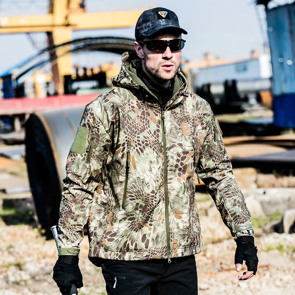 Ткань Софтшелл Камуфляж Купить