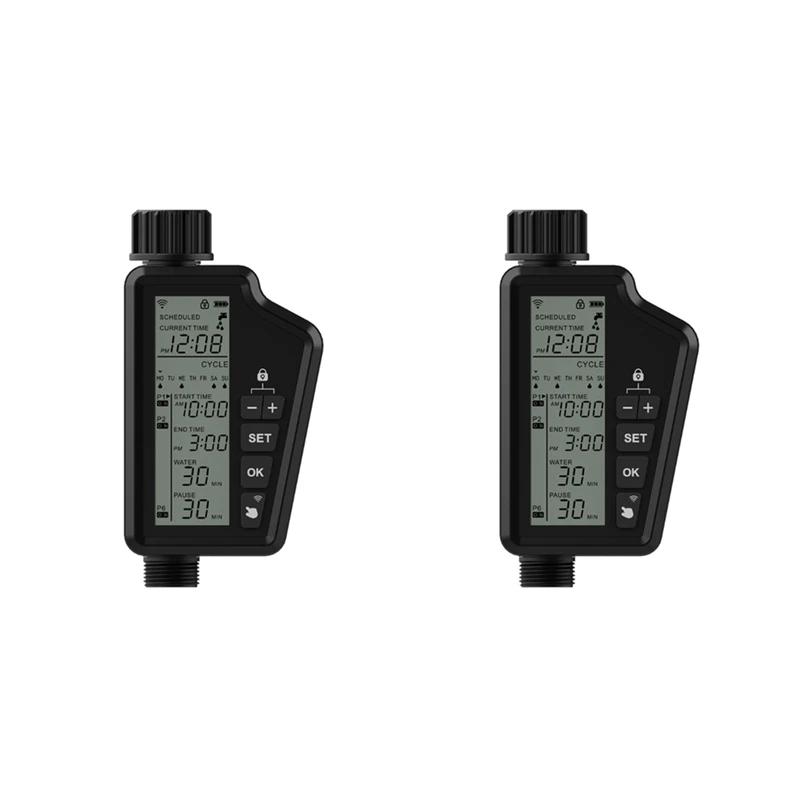 Умный таймер полива для сада Tuya Wi-Fi автоматический цифровой контроллер орошения