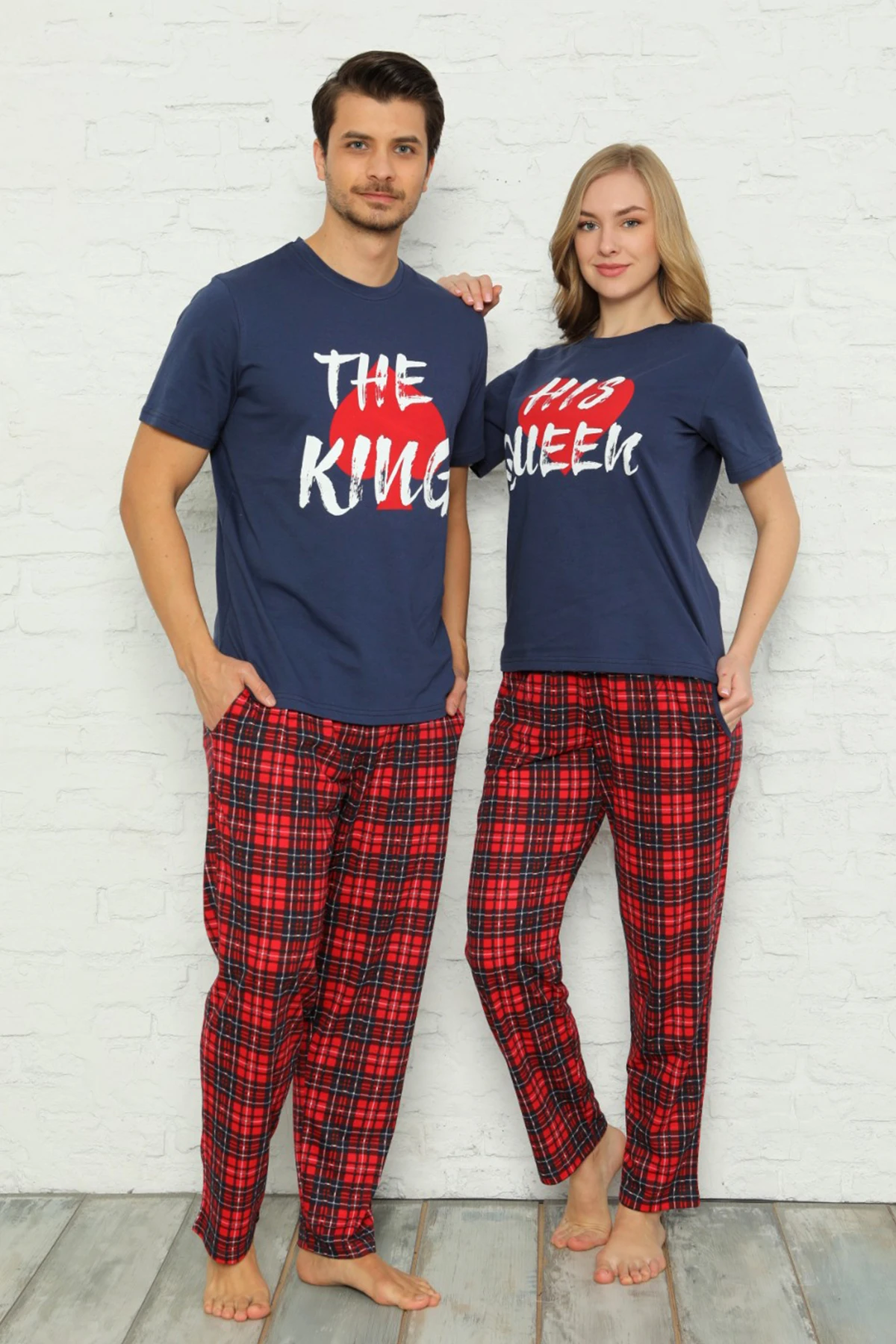 For Men Couple 100% Cotton Bedroom Sleepwear for Women and For Men Pijamas Mujer Dormir Home Clothes PJ Cotton Pyjamas