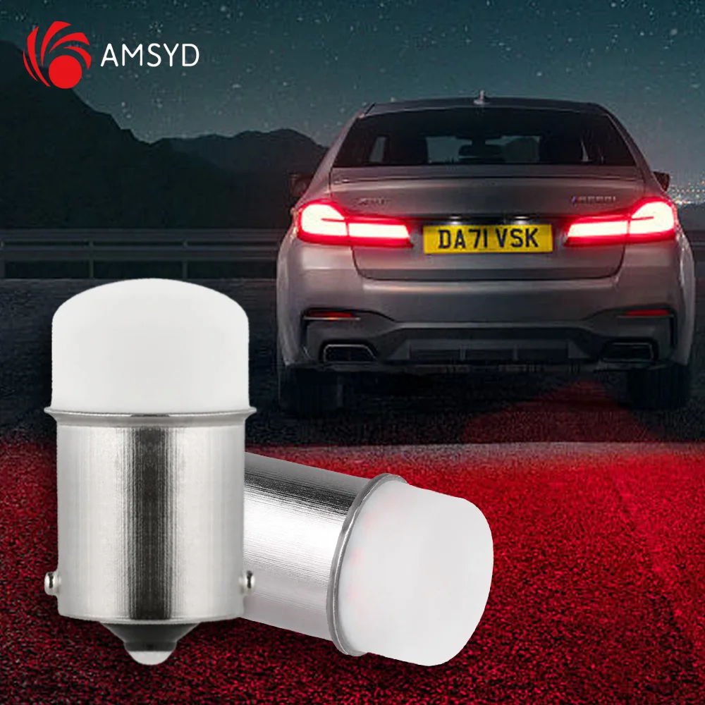 

10PCS P21/5W BA15S 1156 LED Bulb PY21W BAY15D 1157 Turn Signal Light 12V 6500K White Super Bright Car Reverse Brake Parking Lamp