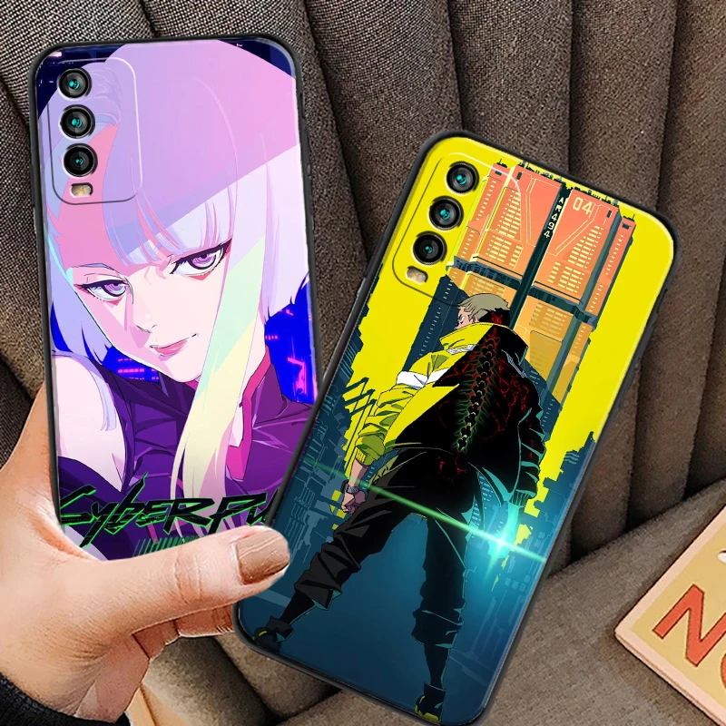 

Cyberpunk: Edgerunners Phone Cases For Xiaomi Redmi 9C 8A 7A 9AT 7 8 2021 7 8 Pro Note 8 9 9T 8T Back Cover Soft TPU Funda