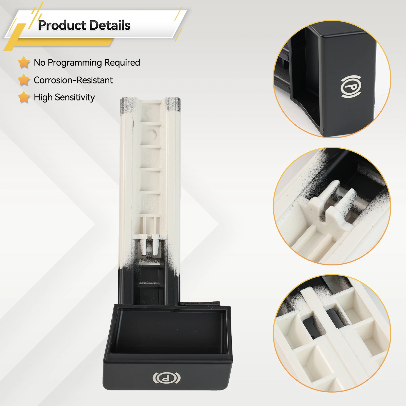 Левый переключатель для стояночного тормоза VW Touareg LHD 2002-10 ручка ручного 7L6711878F 7L6