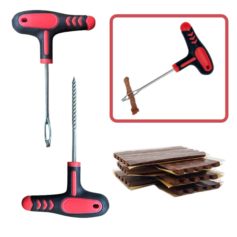 Комплект для ремонта шин мотоцикла инструменты проколов автомобиля аварийный