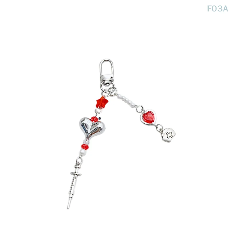 Ретро Хэллоуин Крест Любовь Сердце Ремешок для мобильного телефона Y2k Имитация