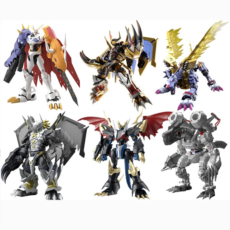 Оригинальные Приключения Digimon Сборная модель Фигурка-талия FRS Omegamon серая императормадрон игрушки подарок на день рождения